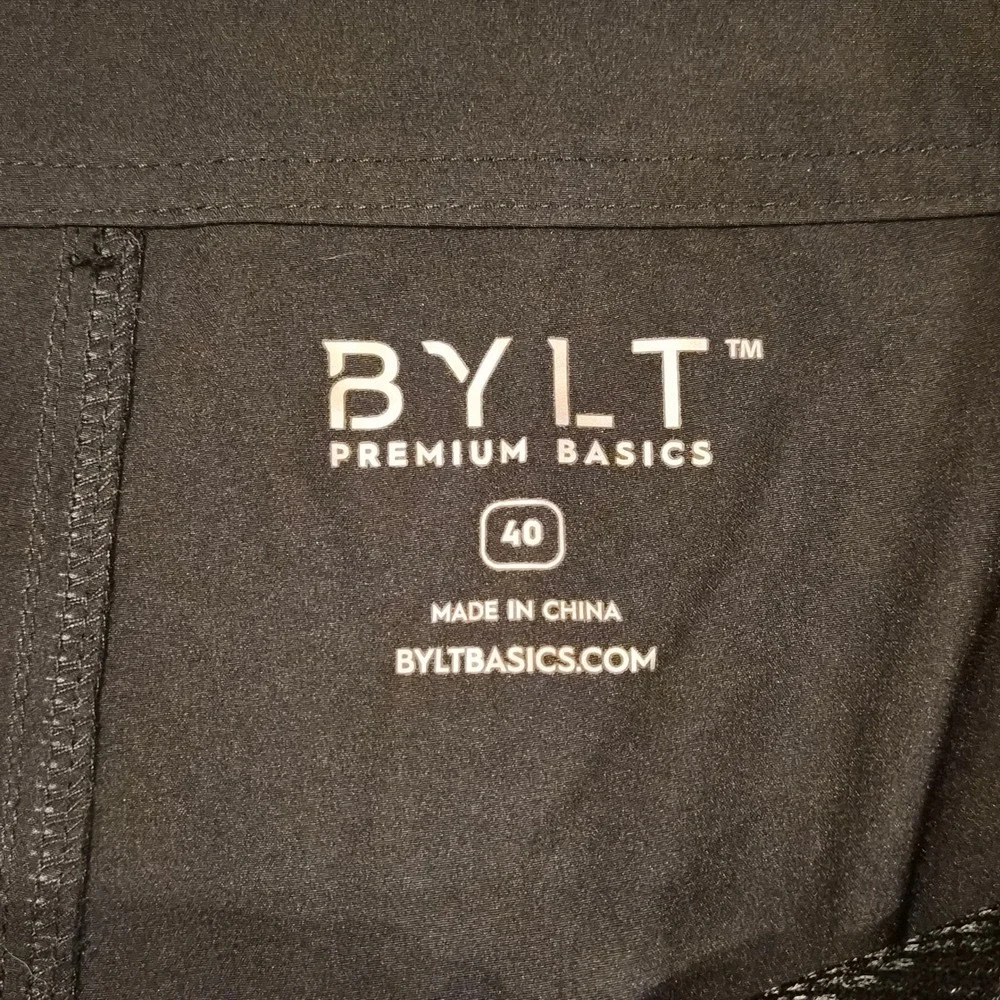 BYLT Premium Basics Mens Board Shorts Black Size 40 PCF_SHO_BLK_40